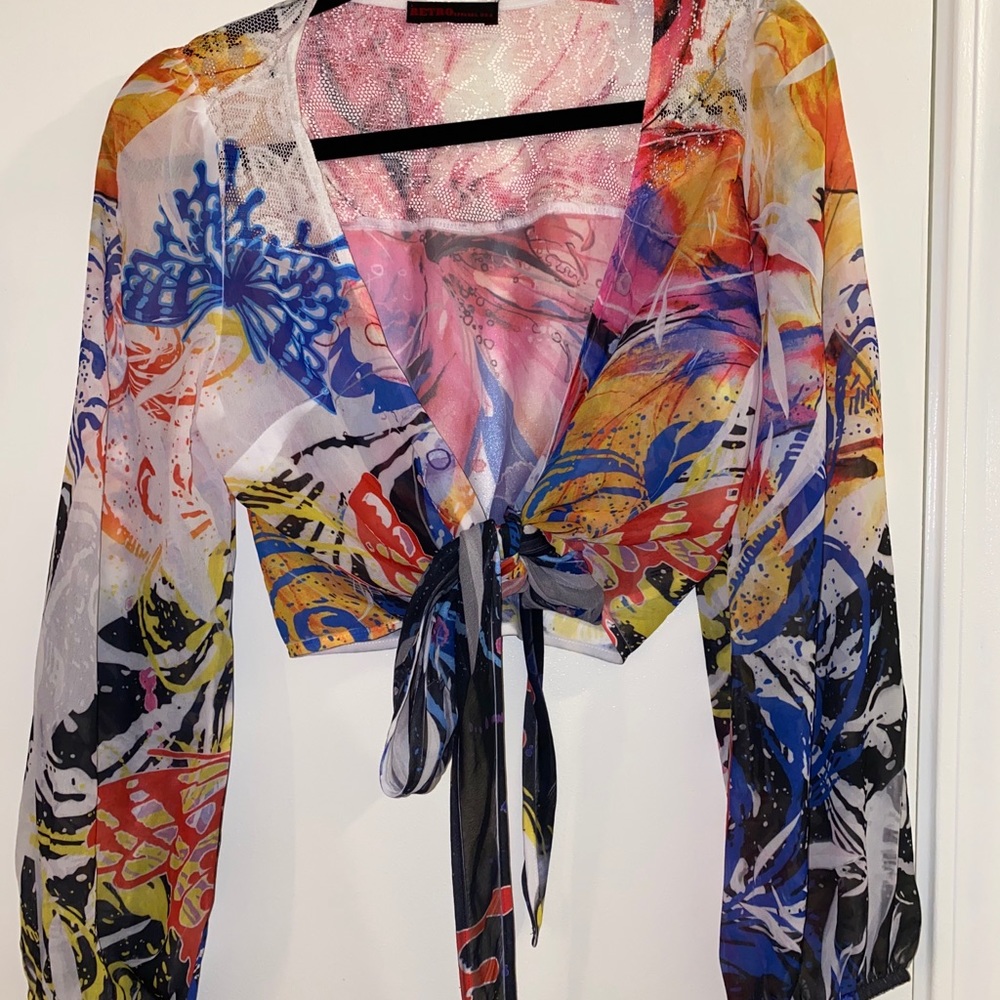 Blouse kimono/cover-up